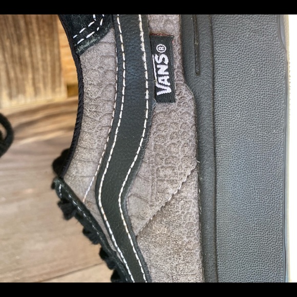 Vans Berle Pro (Croc) Black Suede Skateboard Shoes Mens Size 8 - Picture 11 of 14